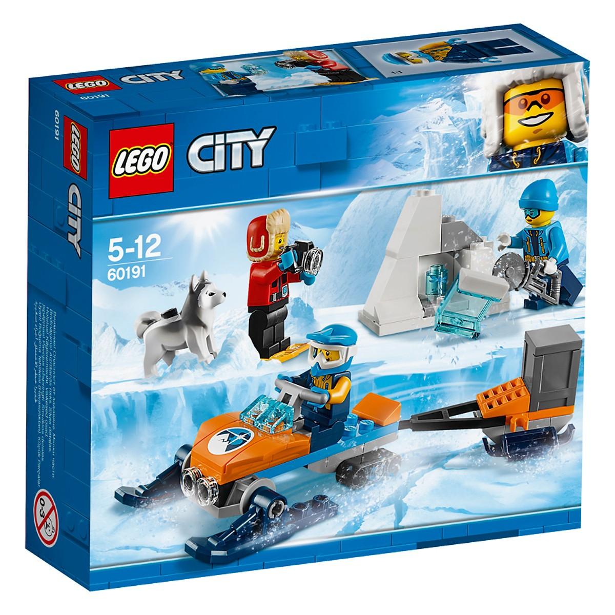 Bộ Lắp Ráp Đội Khám Phá Bắc Cực Lego City 60191 (70 Chi Tiết)