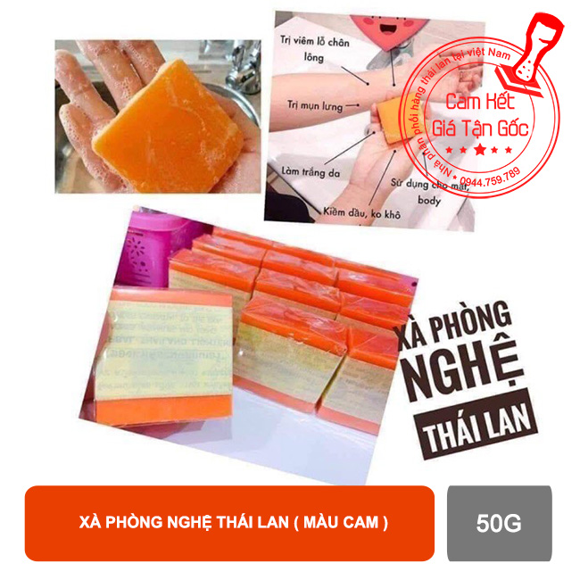 01 pack Orange galong Soap 50g