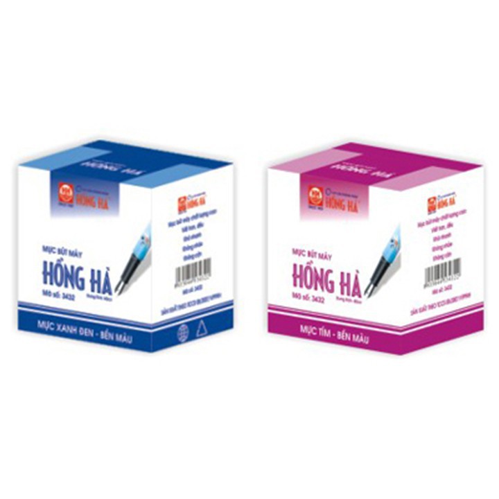 [sỉ ib] Mực bút máy Hồng Hà, mực Hồng Hà(1 lọ)