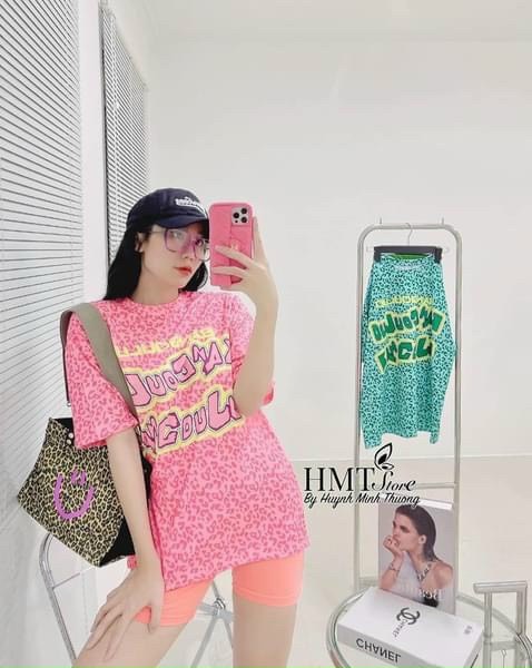 Sét bộ short đùi thun đóm in chữ cực cute ttkxa0234