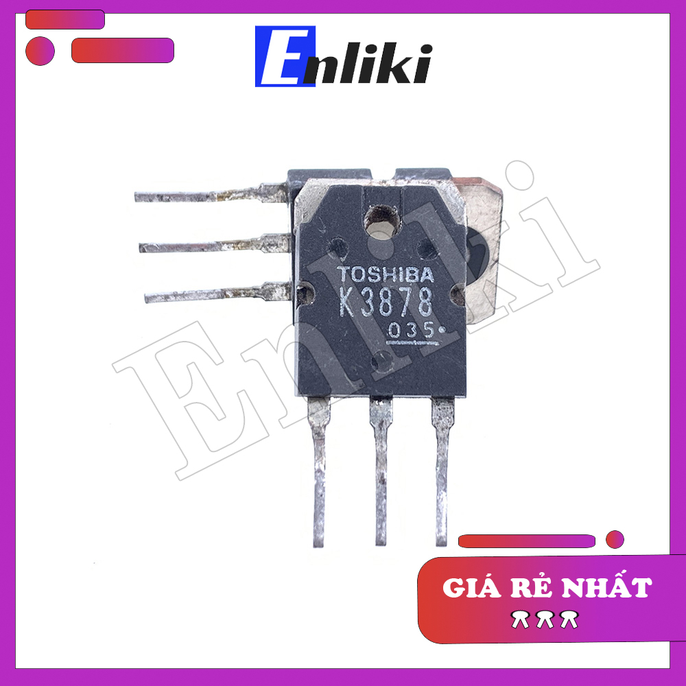 K3878 N-CH 9A 900V mosfet tháo máy