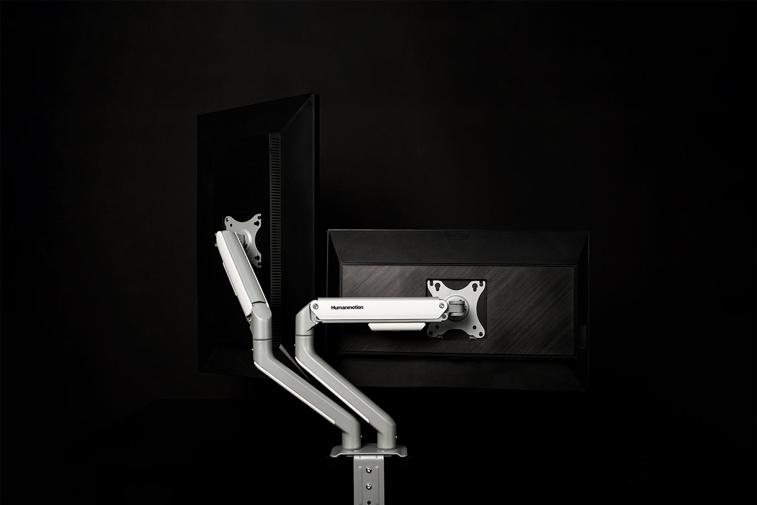 Giá đỡ màn hình Humanmotion T6 Pro Dual 2025 - Arm nâng màn 17-32', tải trọng 2-9kg, trợ lực piston