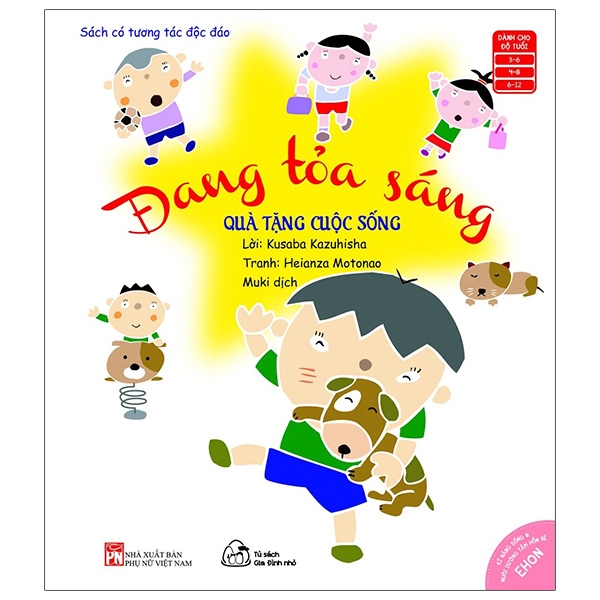 Fahasa - ehon kĩ năng sống - nuôi dưỡng tâm hồn bé - quà tặng cuộc sống: đang tỏa sáng