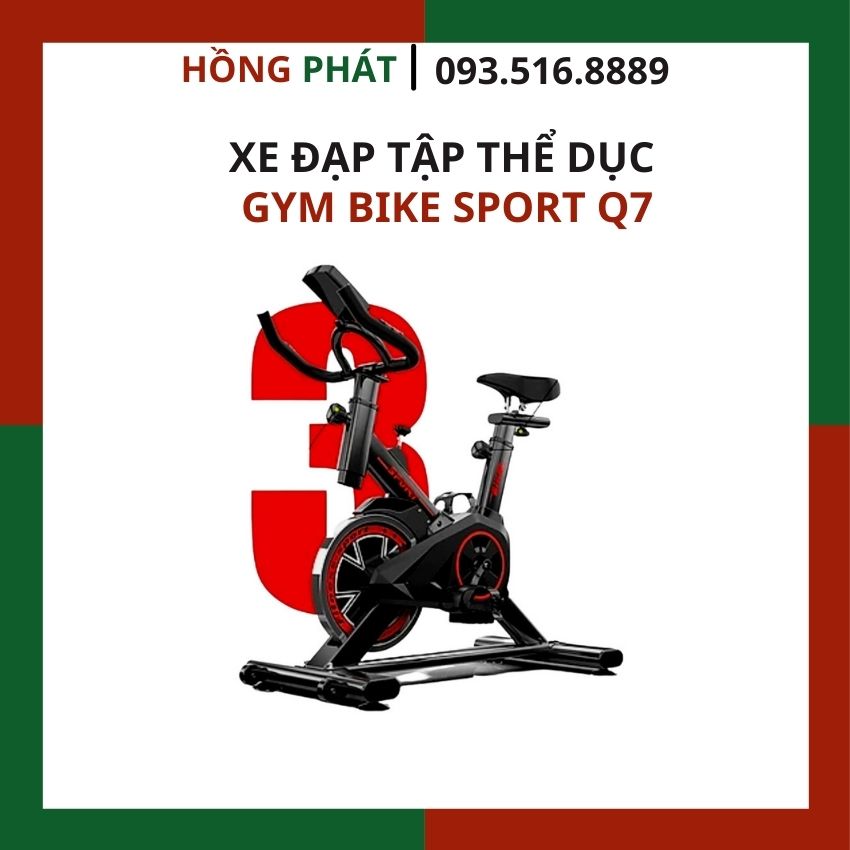 Xe đạp thể dục GYM Bike Sport Q7. Xe đạp thể dục tại nhà.