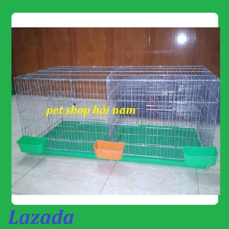 LỒNG BỒ CÂU KÈM KHAY PHÂN VÀ MÁNG NƯỚC-LỒNG MẠ KẼM GIÁ RẺ