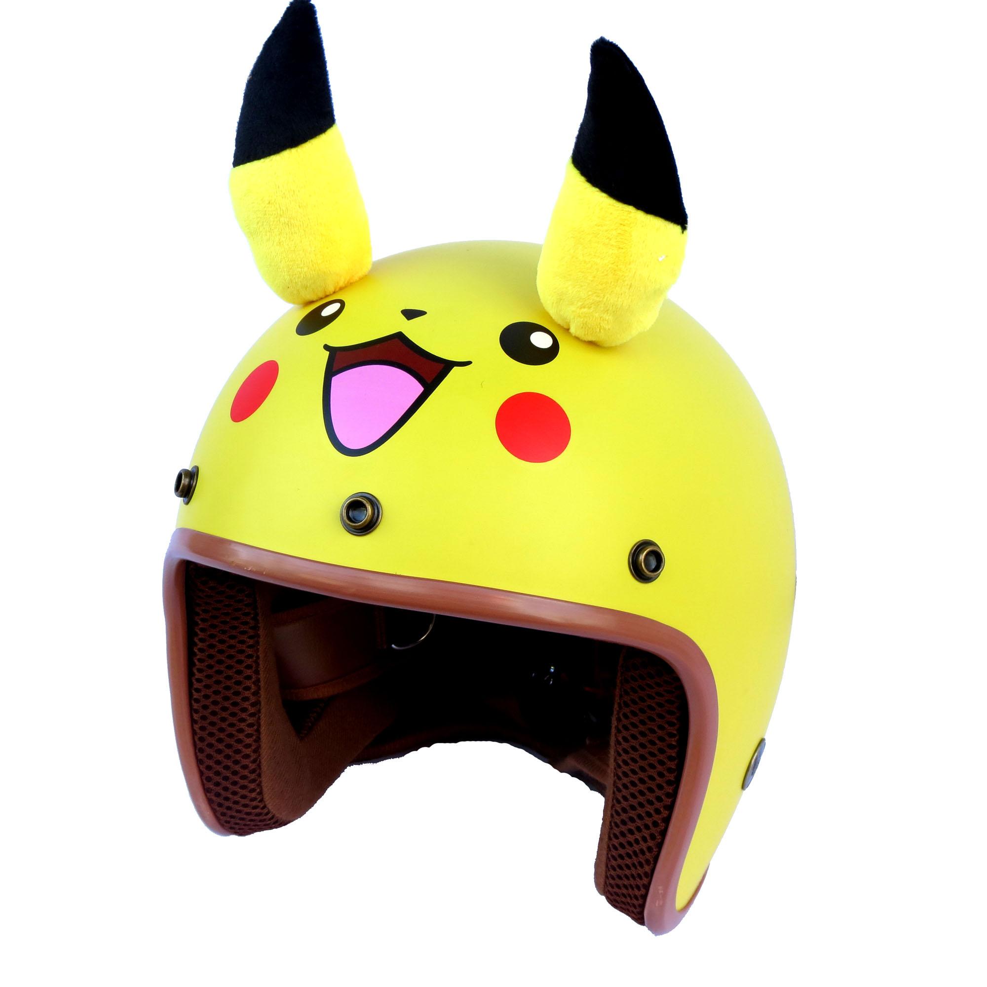 Mũ bảo hiểm NTMAX 3/4 Pikachu siêu cute