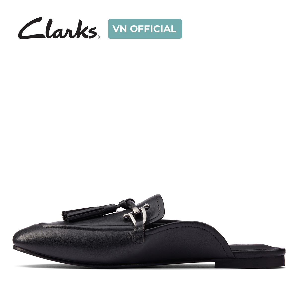 Giày Mule Da Nữ Clarks - Pure2 Trim