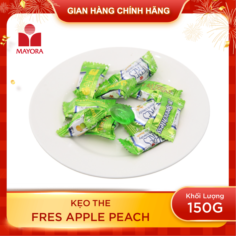 KẸO THE FRES APPLE PEACH 150G