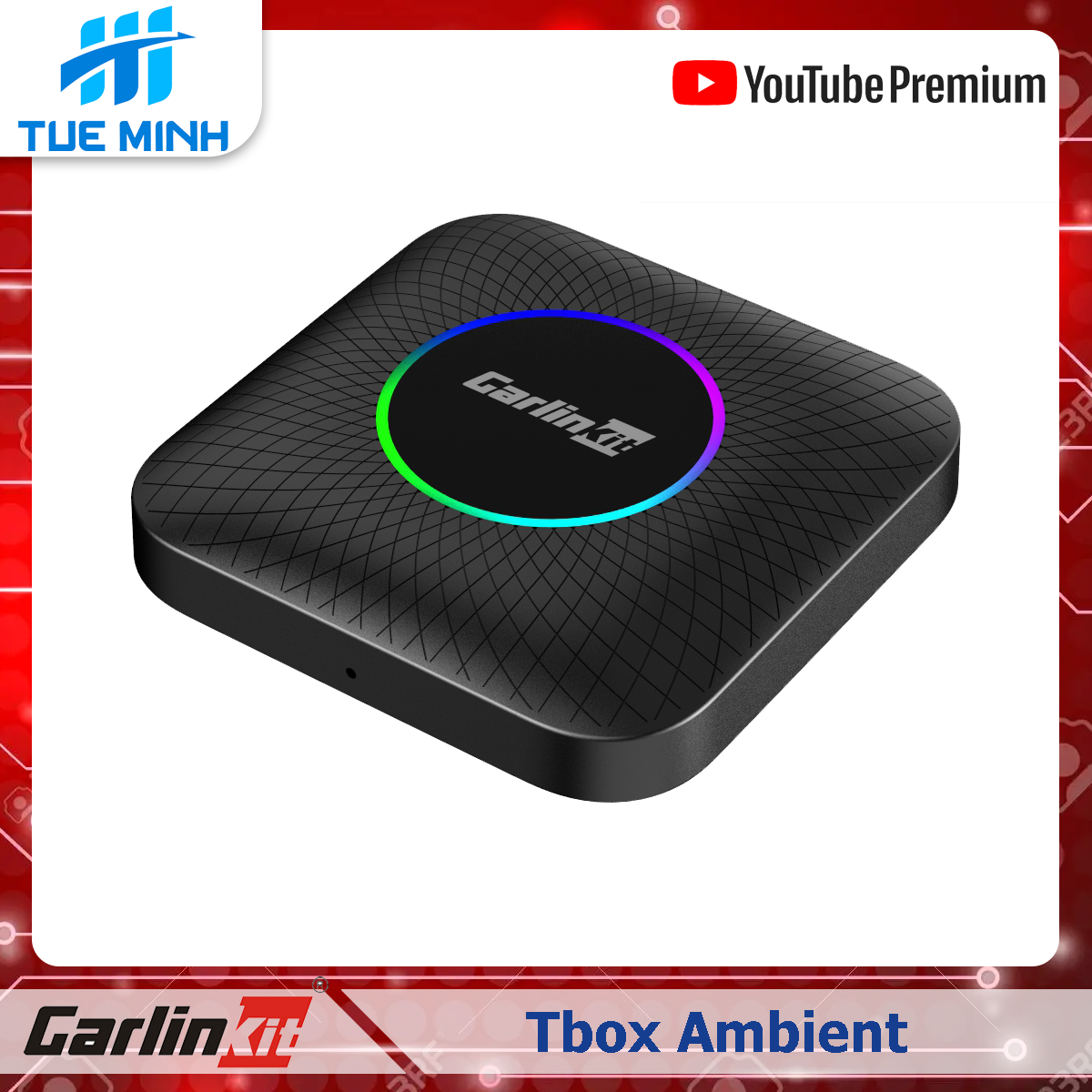 CarlinKit 限定LED版 Tbox Ambient Android13.0 ワイヤレスCarPlay ...