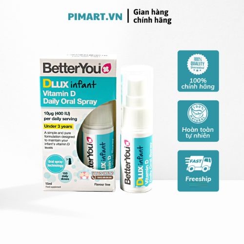 DLux Infant Vitamin D Oral Spray