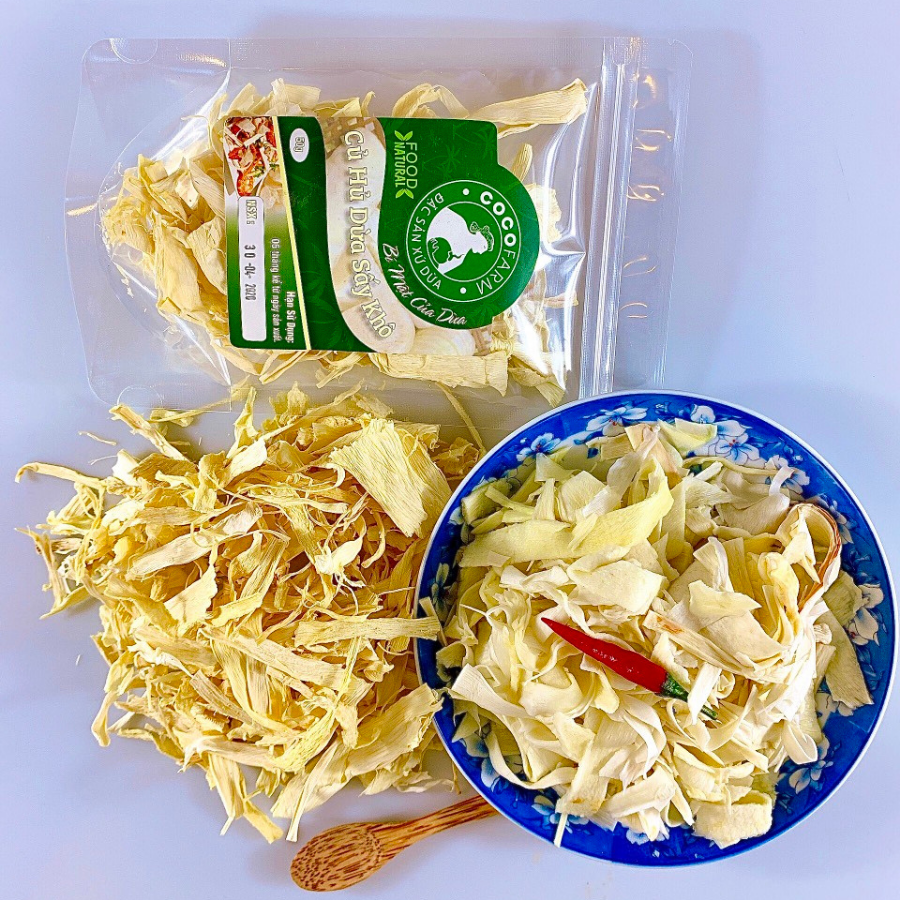 Củ hủ dừa sấy khô Cocofarm
