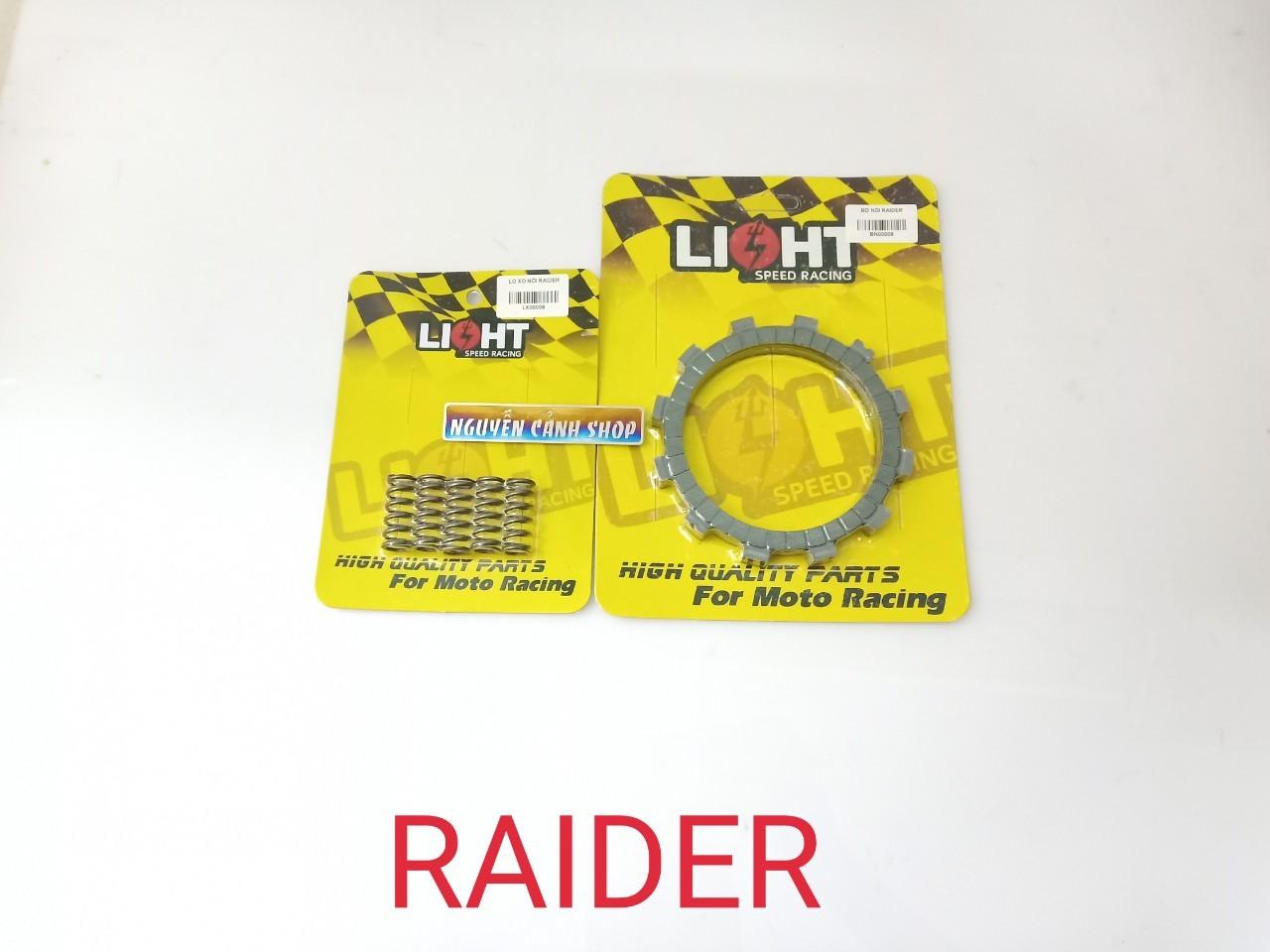 [HCM]Bố nồi xe raider light lò xo nồi 2 món