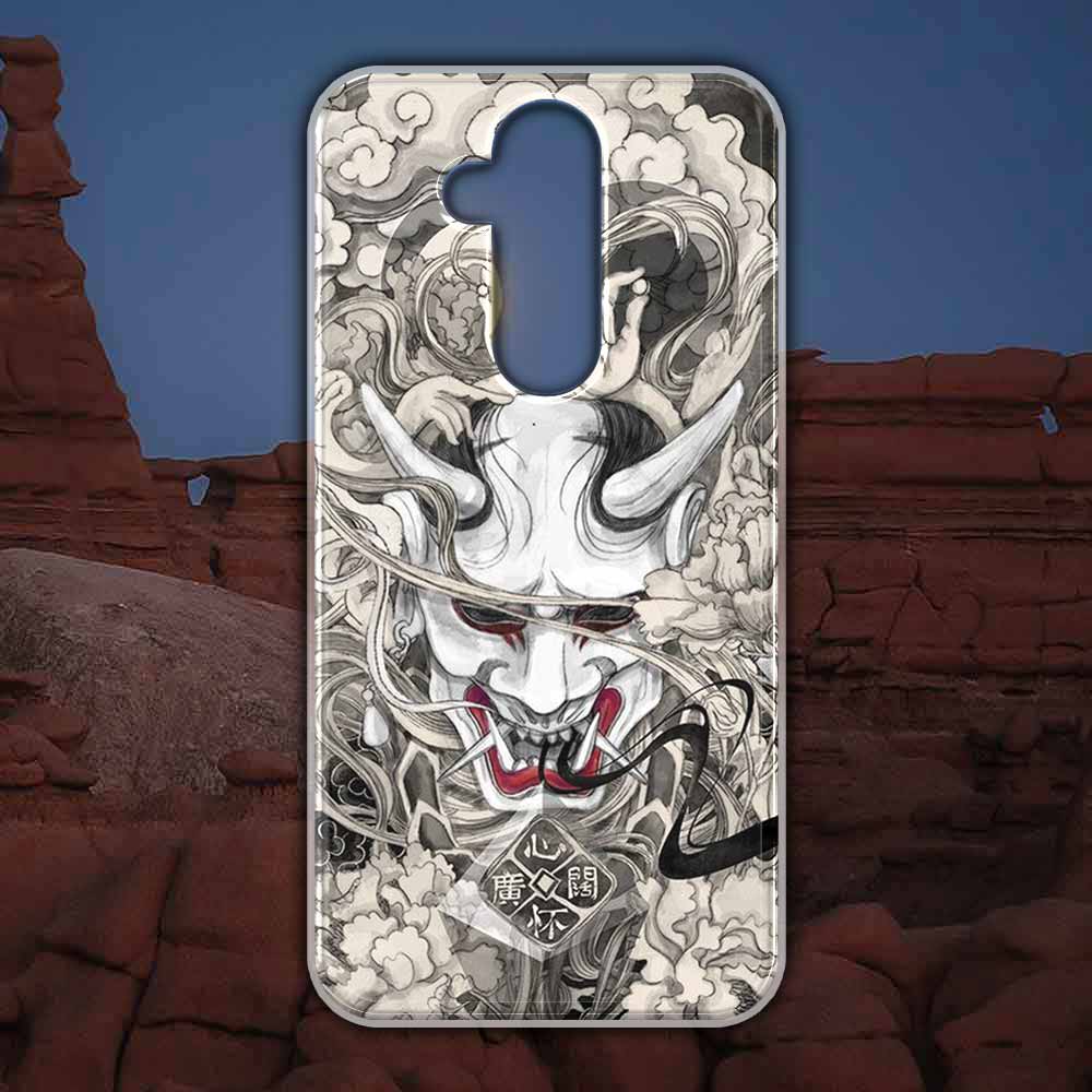 Ốp cho Nokia 8.1 / Nokia X7 hình Quỷ Nhật 3 A045-195