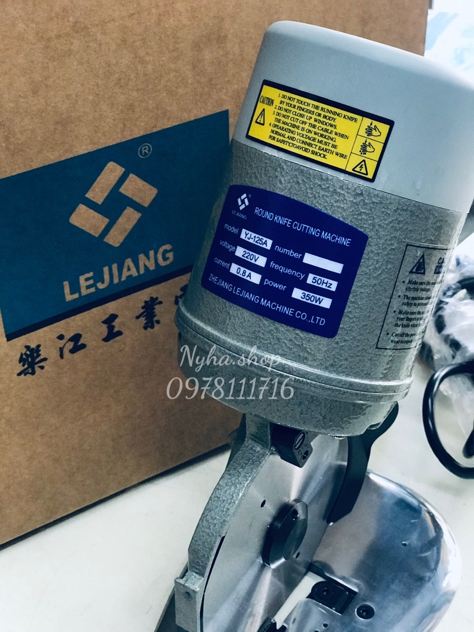 MÁY CẮT VẢI CẦM TAY LEJIANG YL-125