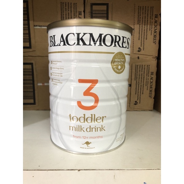 Sữa BLACKMORE 900gr đủ 3 số 123 Úc Date 2024
