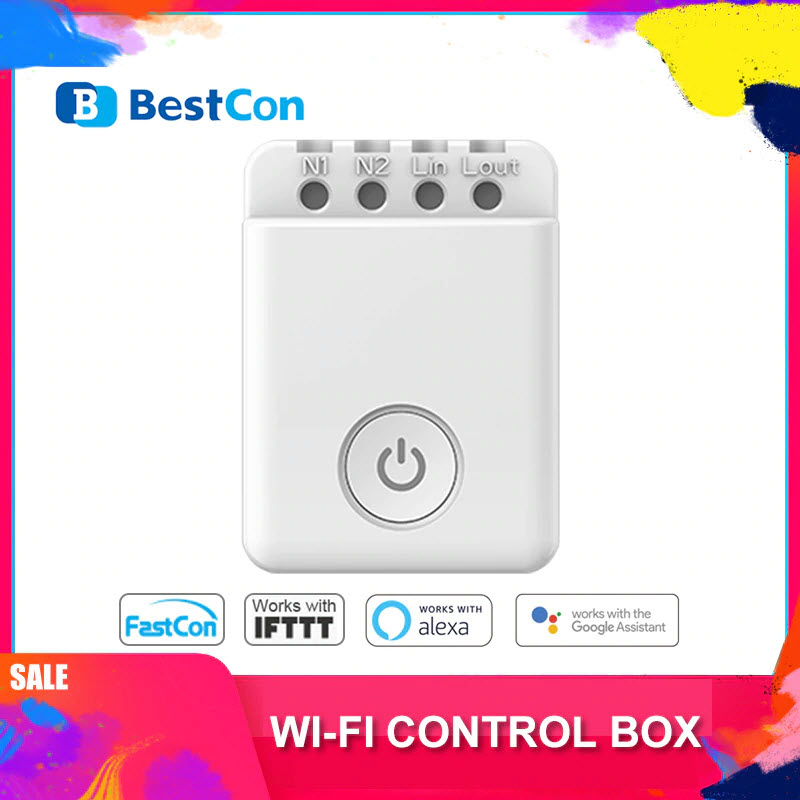 Công Tắc Điều Khiển Thông Minh Broadlink Bestcon MCB1 Công Suất 2500W Có