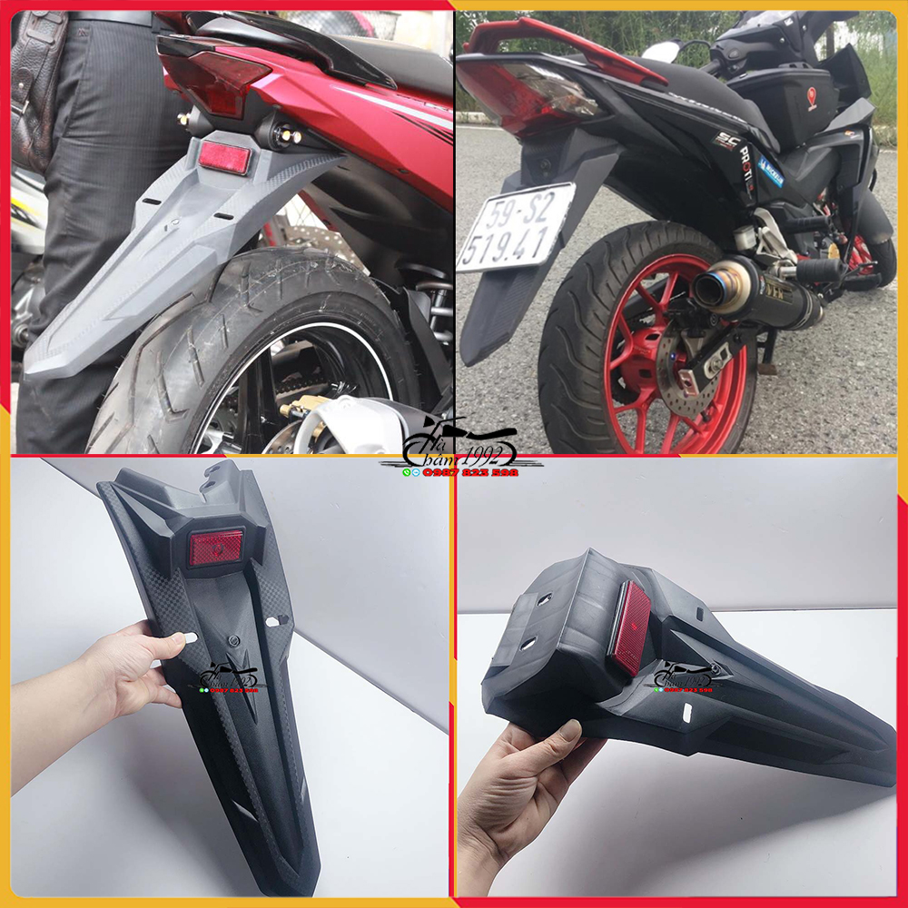 Dè Sonic Độ Cho Winner V1 Và Excier 150 - Chắn Bùn Sau Winner V1 Và Ex 150