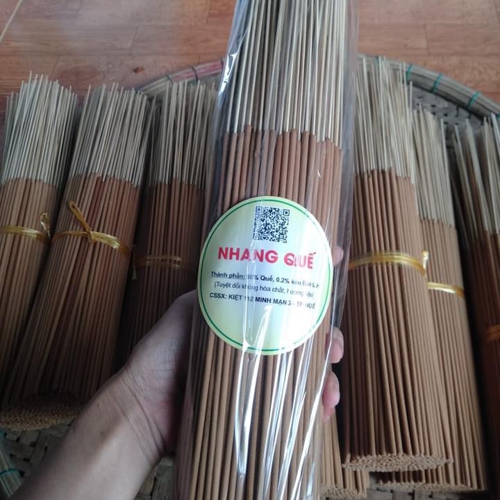 Nhang Quế (Nhang chuẩn sạch tự nhiên) 500g