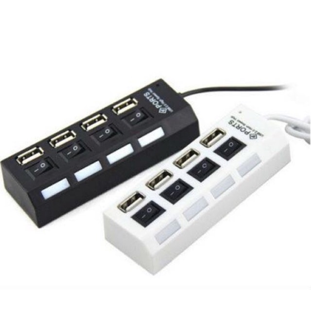 Hub Chia 4 Cổng usb có công tắc
