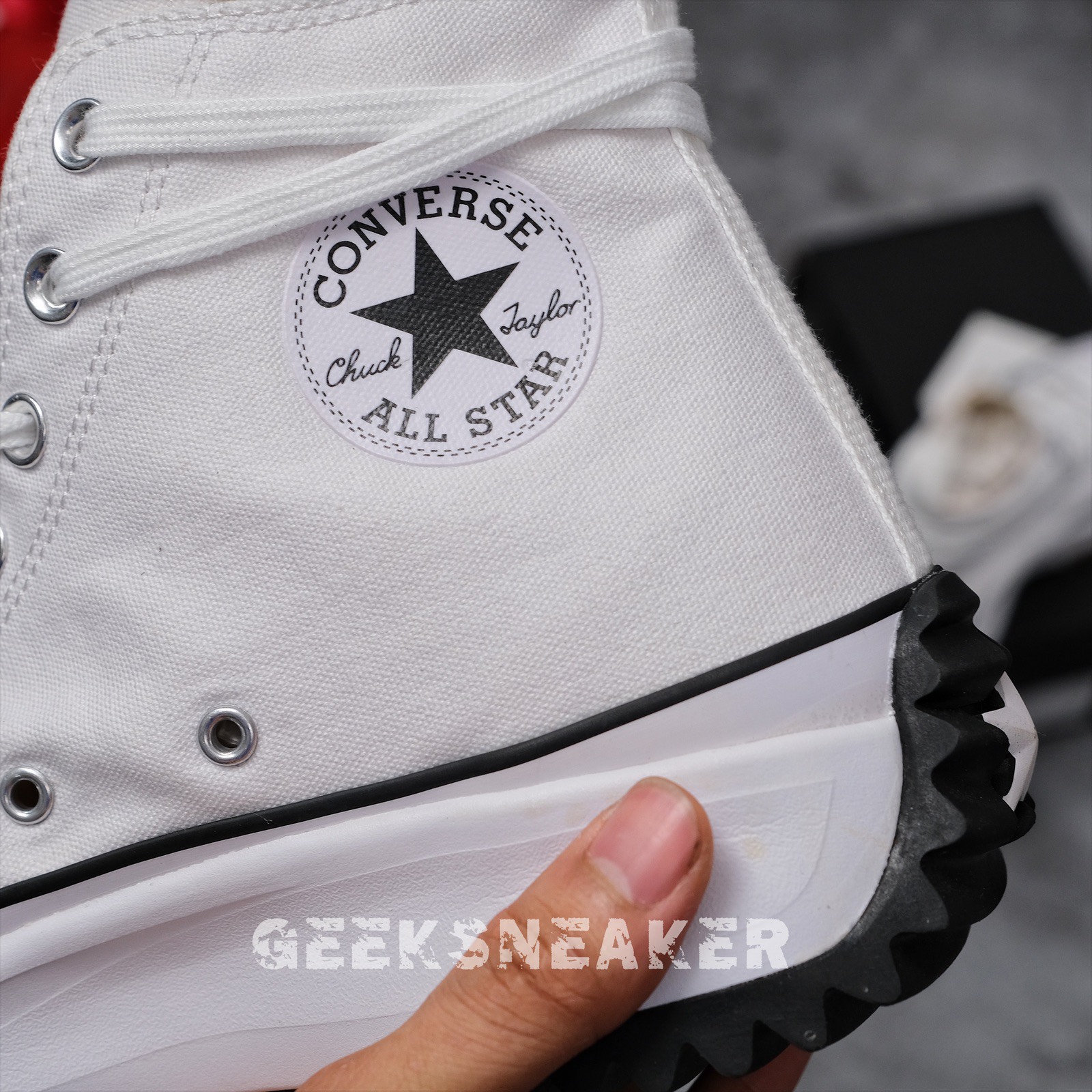 [GeekSneaker] Giày Converse Run Star Hike - WHITE - High