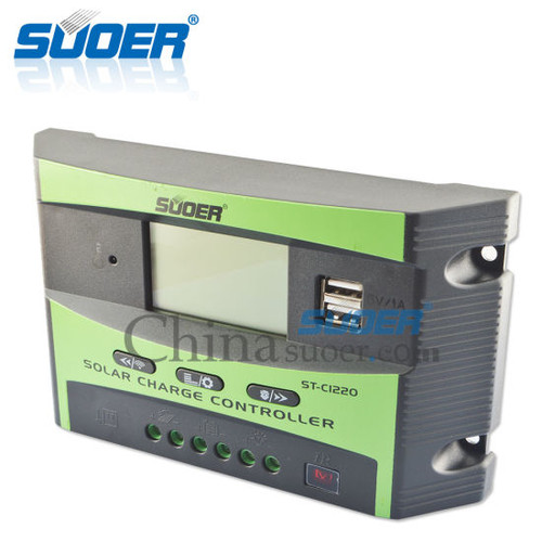 [HCM]Điều khiển sạc PWM 20A - Suoer - ST-C1220