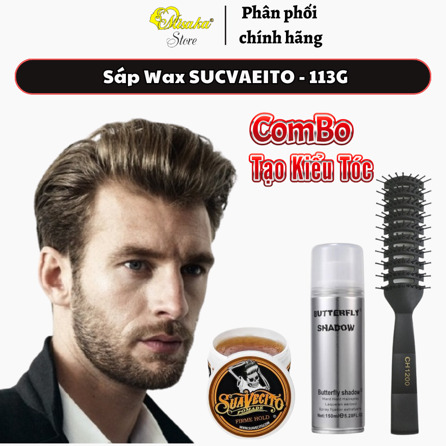 Sáp vuốt tóc SuaVecito - 113g