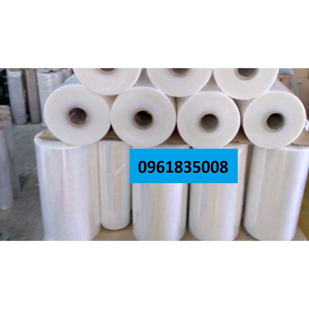 Màng bọc PE 50cm nặng 5kg lõi giấy siêu mỏng