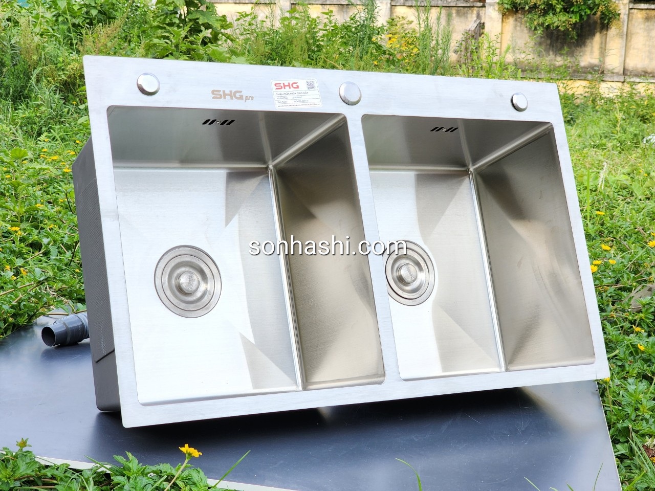 Bồn rửa bát inox Sơn Hà SHGpro 8350C