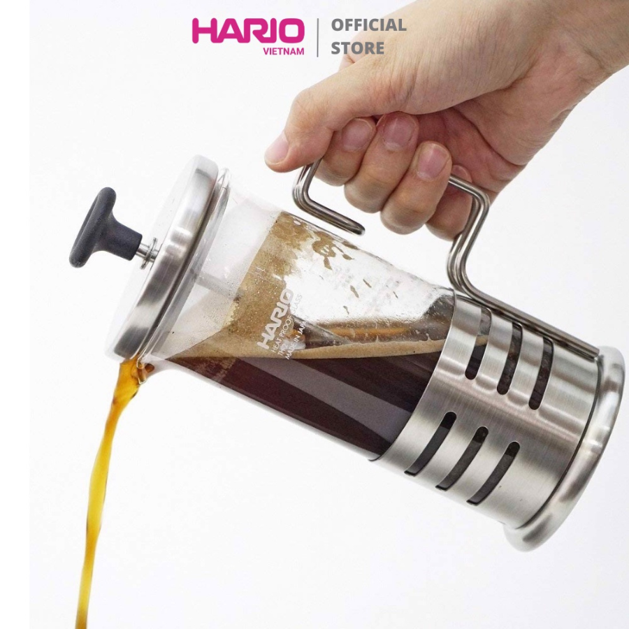 Bình pha cà phê kiểu Pháp HARIO 300ml - French Press THJN-2HSV