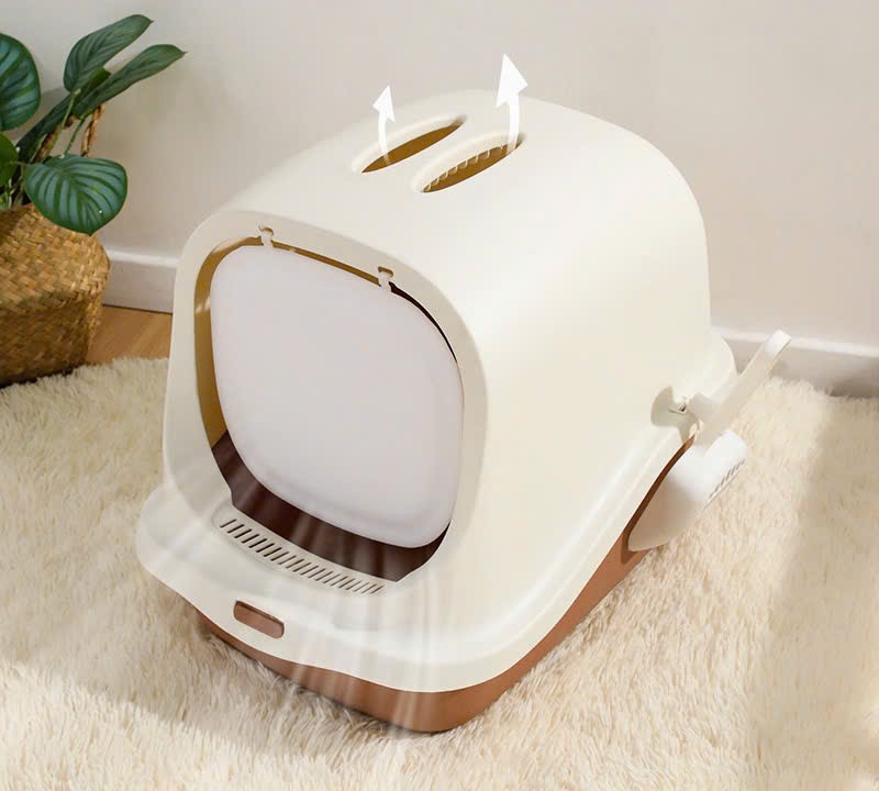Nhà vệ sinh mèo hình trụ cho mèo - T3 PETS SHOP