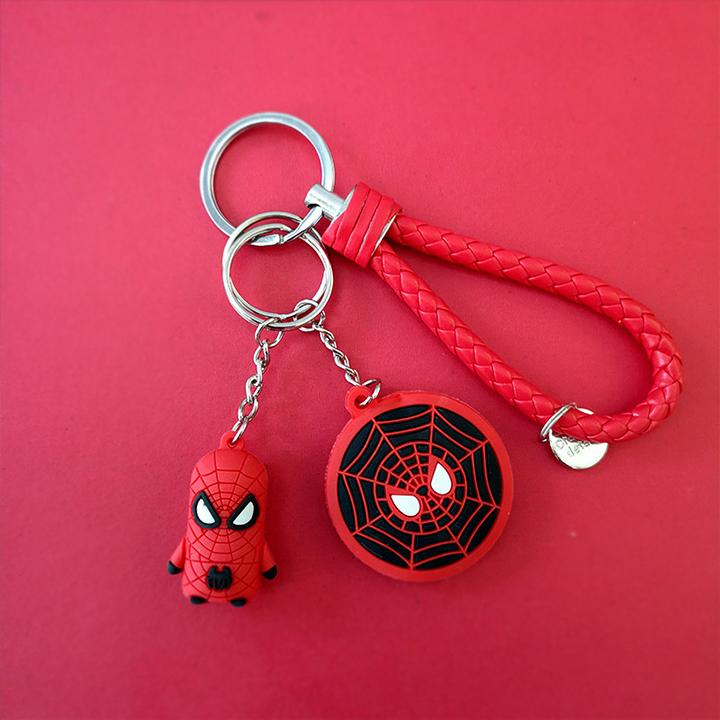 Móc chìa khóa siêu anh hùng Chibi cực chất - Spiderman