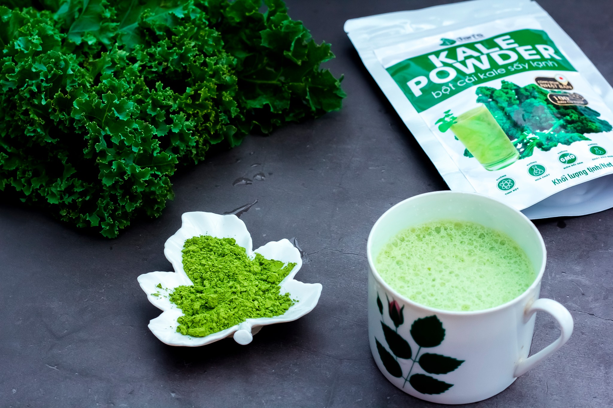 Bột cải xoăn kale Jan's