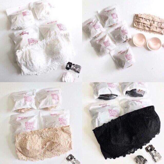 combo 10 áo bra mút dày đẩy ngực