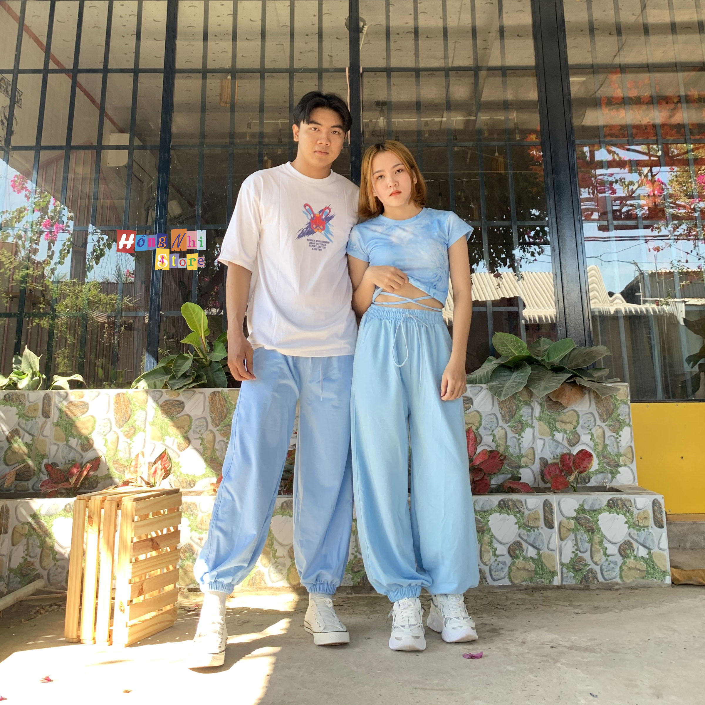 Quần Jogger Basic Pant Ulzzang Unisex Jogger Trơn Bo Lai - MM