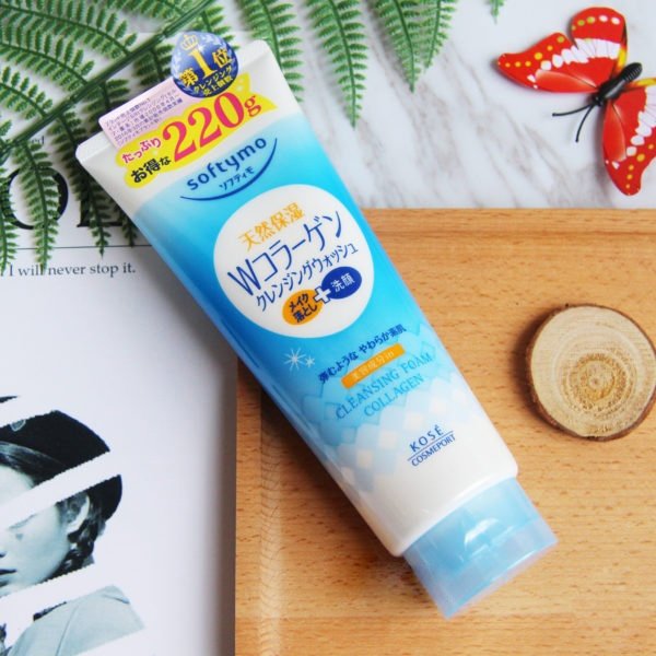 [HCM]Rửa mặt Kose Softymo Cleansing Foam Collagen 190g