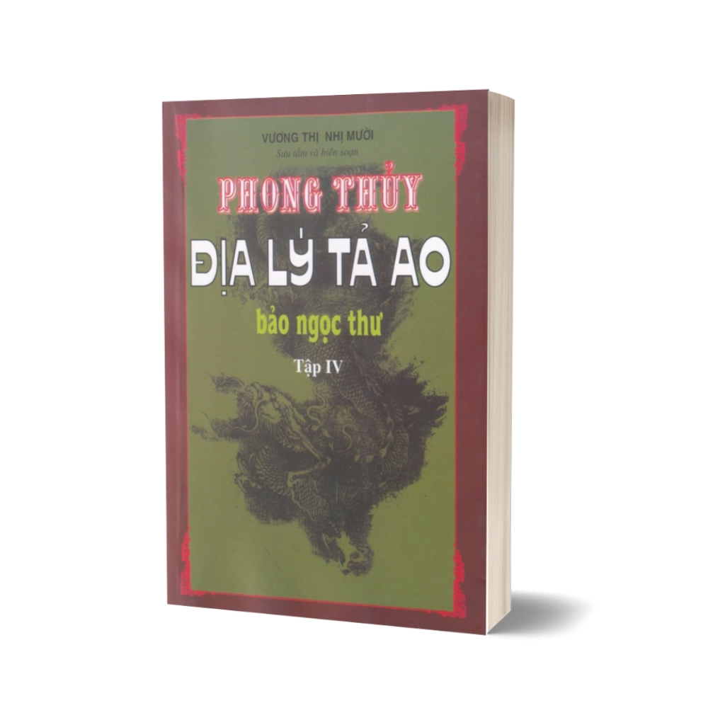 Sách - phong thuỷ địa lý tả ao bảo ngọc thư - tập 4
