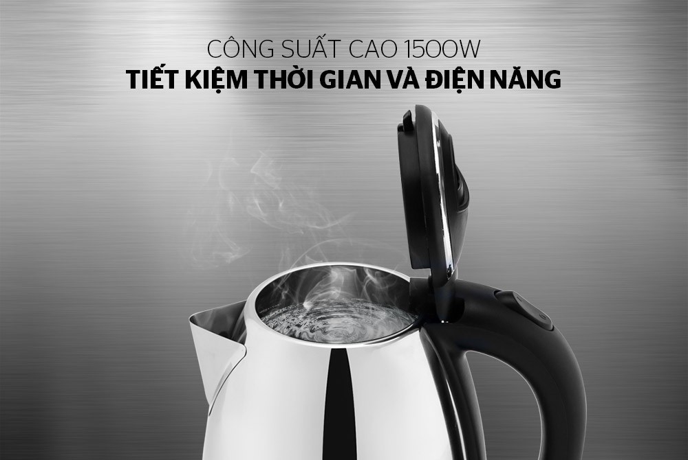Ấm siêu tốc SUNHOUSE HTD1081 1.8L