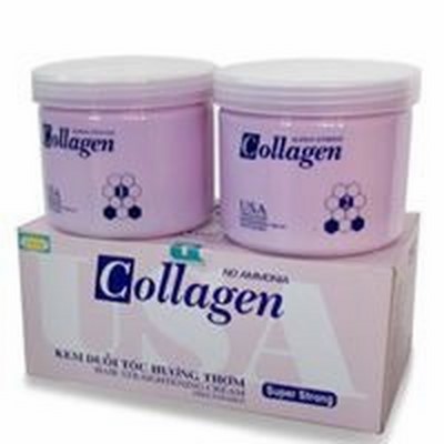 [HCM]Cặp thuốc duỗi tóc collagen sp