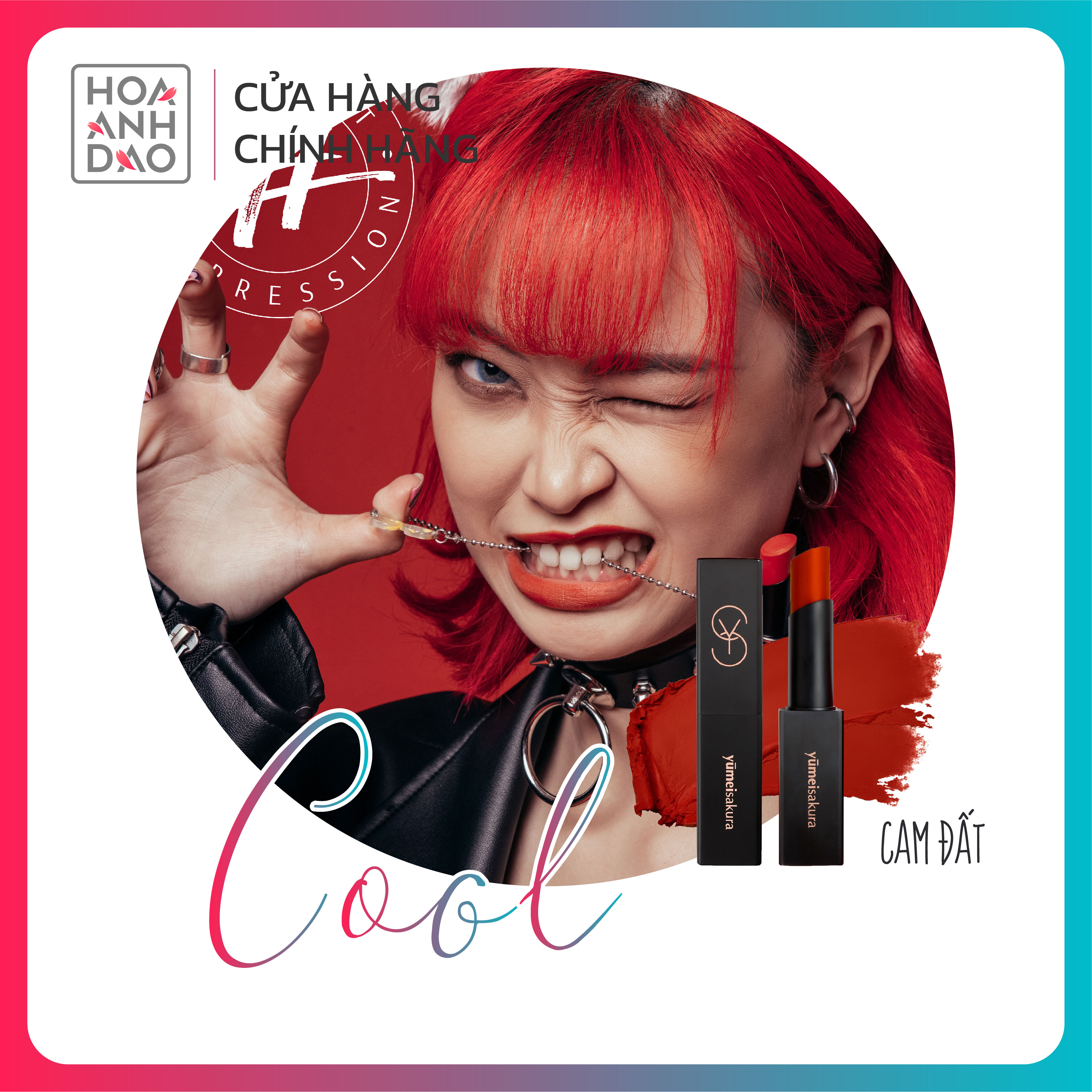 Son Thỏi Lì Yumeisakura - Cam Đất - Orange Crush - YMS14