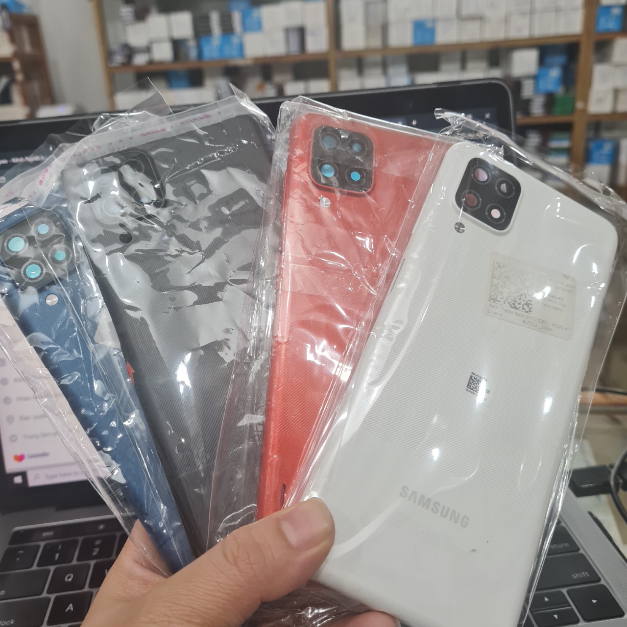 Bộ vỏ samsung a12