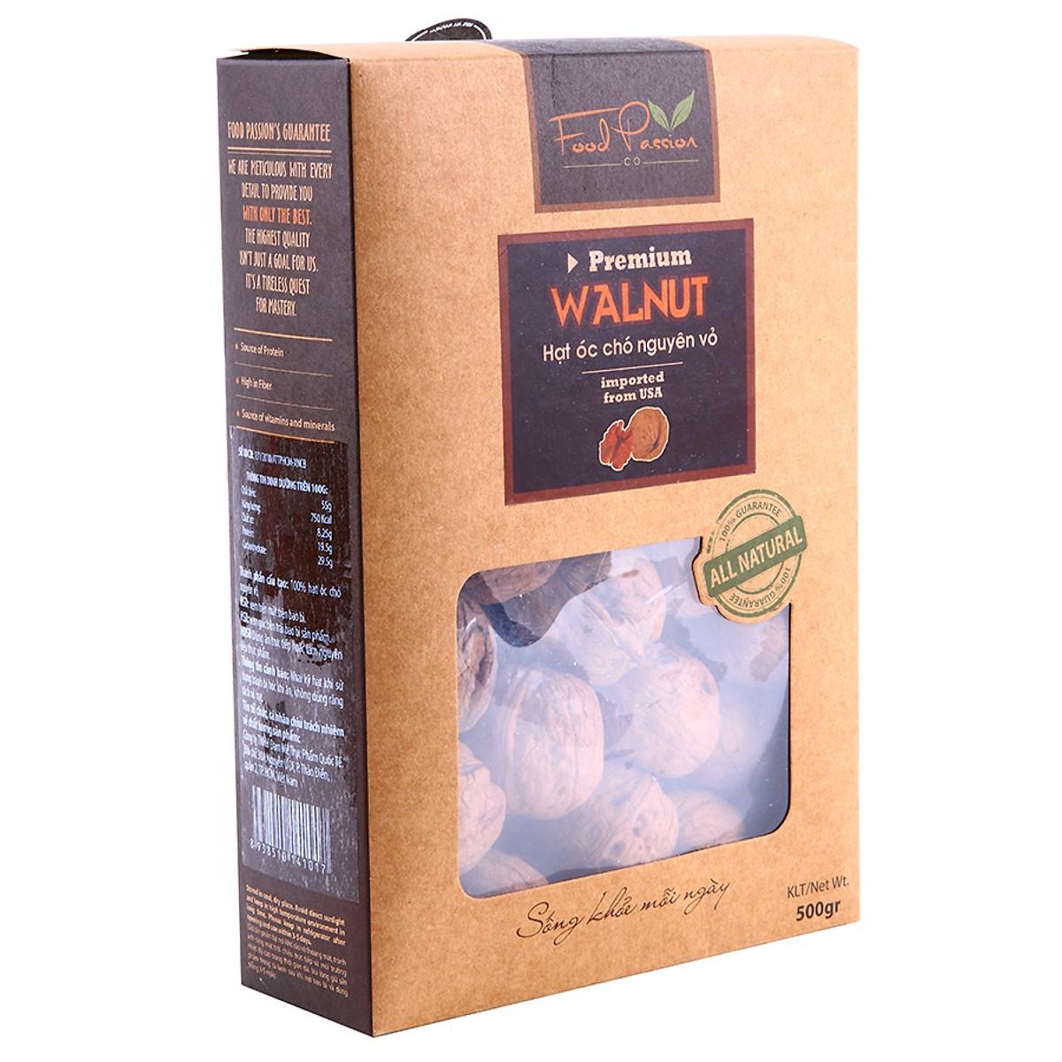 Hạt Óc Chó Nguyên Vỏ -WALNUT INSHELL G500gr