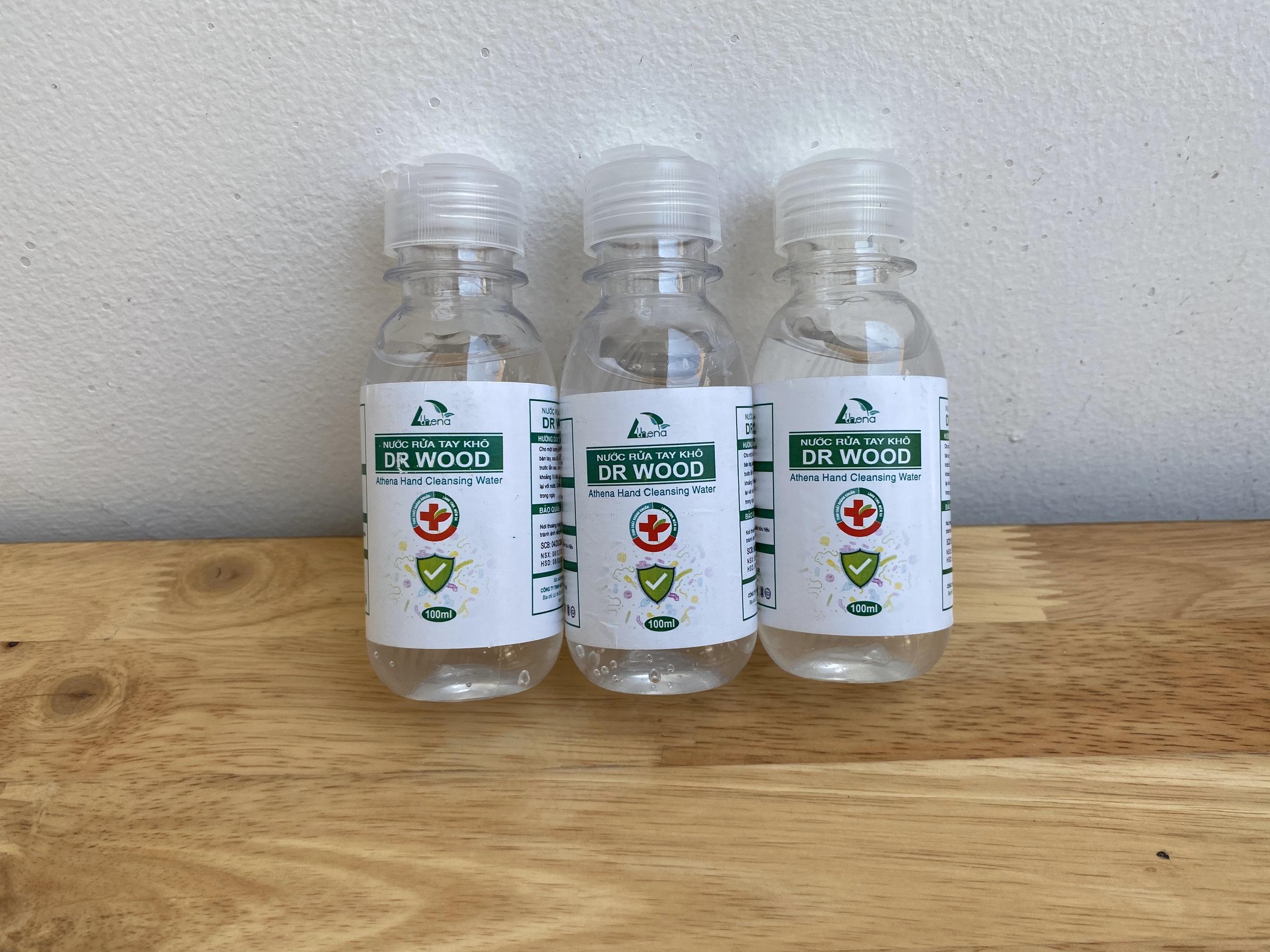 Nước Rửa Tay Khô Sát Khuẩn DR WOOD 100ml