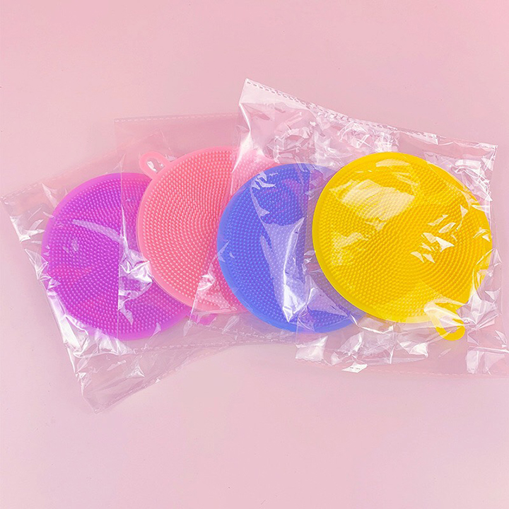 [Combo 3]Miếng Chà Cọ Rửa Chén Bát Đa Năng, miếng rửa chén silicon, miếng chà rửa bát