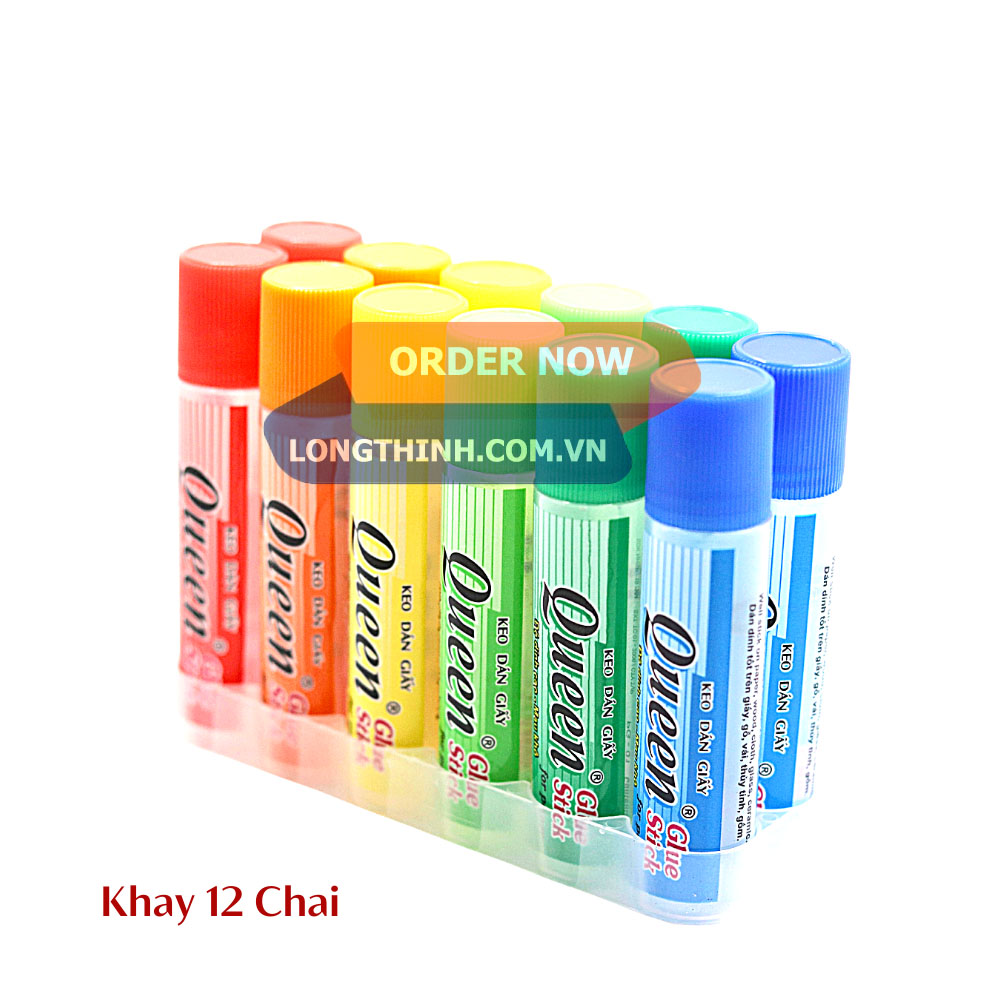 [HCM]Lốc 12 chai keo nước lưới Queen 30ml