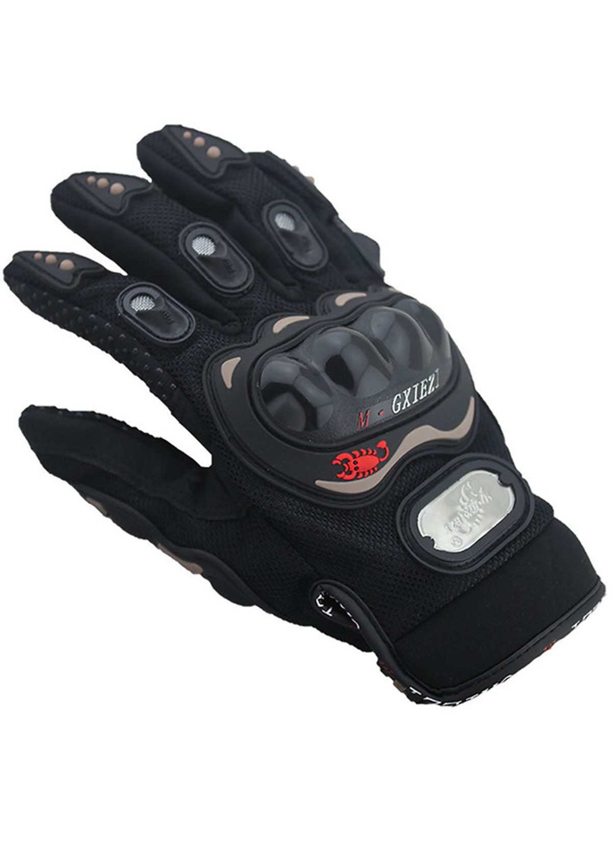 Bao tay Găng tay xe máy moto  đi phượt Full Ngón - Xanh - XL