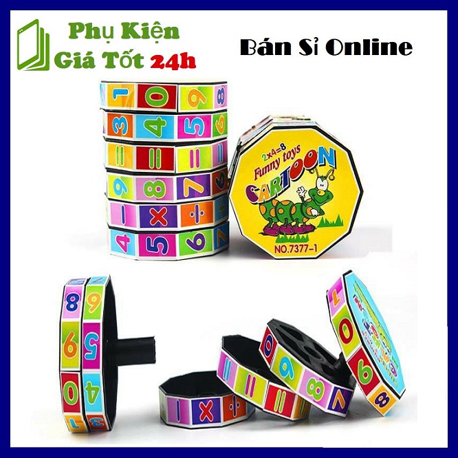 [HCM]Bộ Trò Chơi Rubik Hỗ Trợ Phép Tính Toán Học Cho Bé