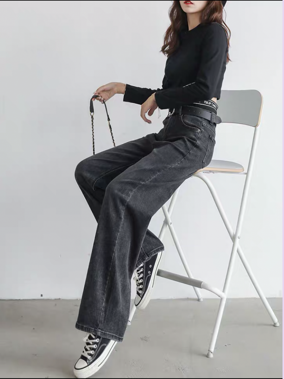 [HCM][VIDEO THẬT] QUẦN JEANS NỮ ỐNG SUÔNG MÀU XÁM KHÓI LƯNG CAO ĐẸP MÊ HỒN SUÔN TRƠN DENIM DÀI KINH ĐÔ THỜI TRANG XUẤT KHẨU