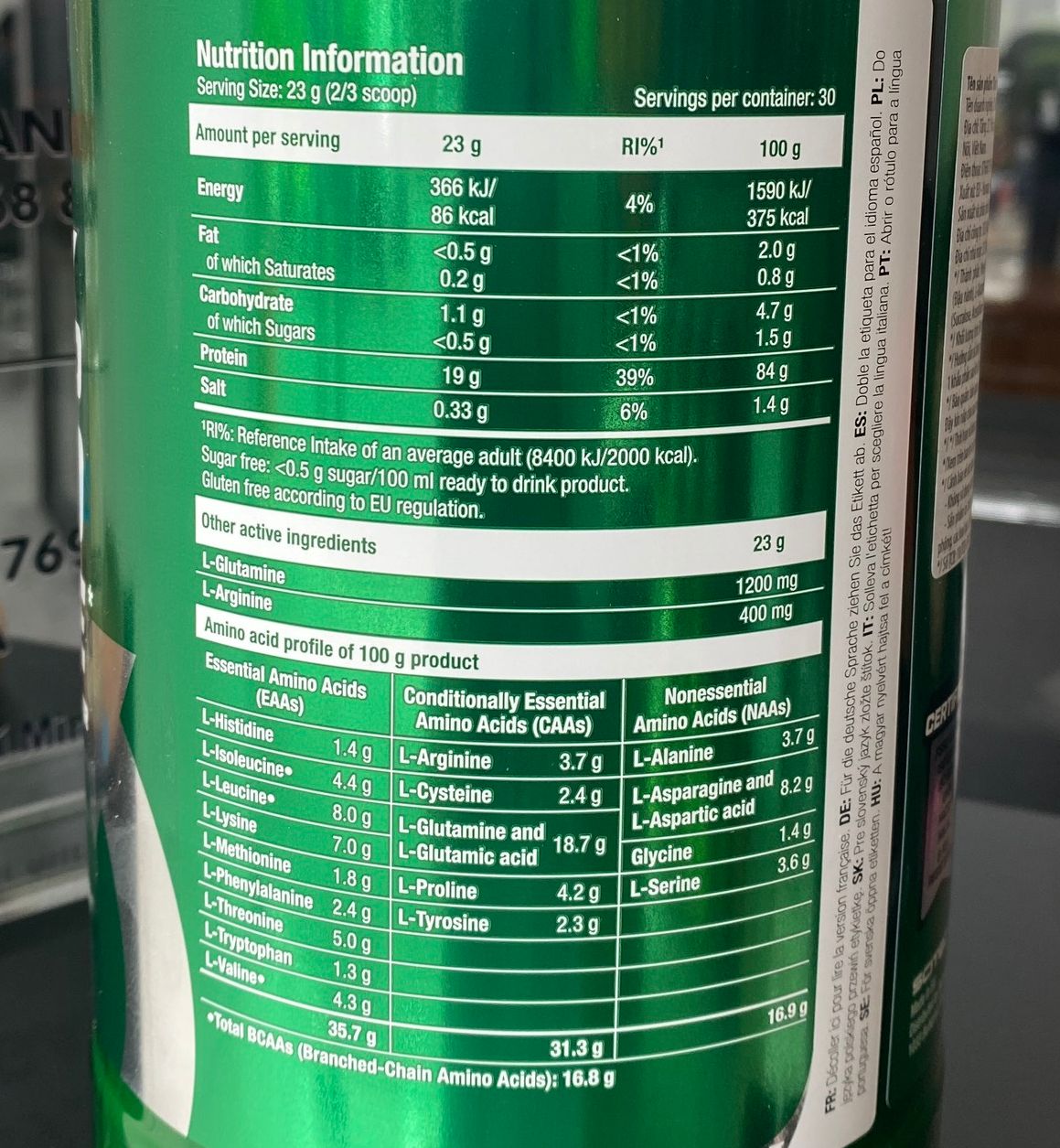 Whey Hydro Isolate Thủy Phân 100% Protein - Scitec Chính hãng