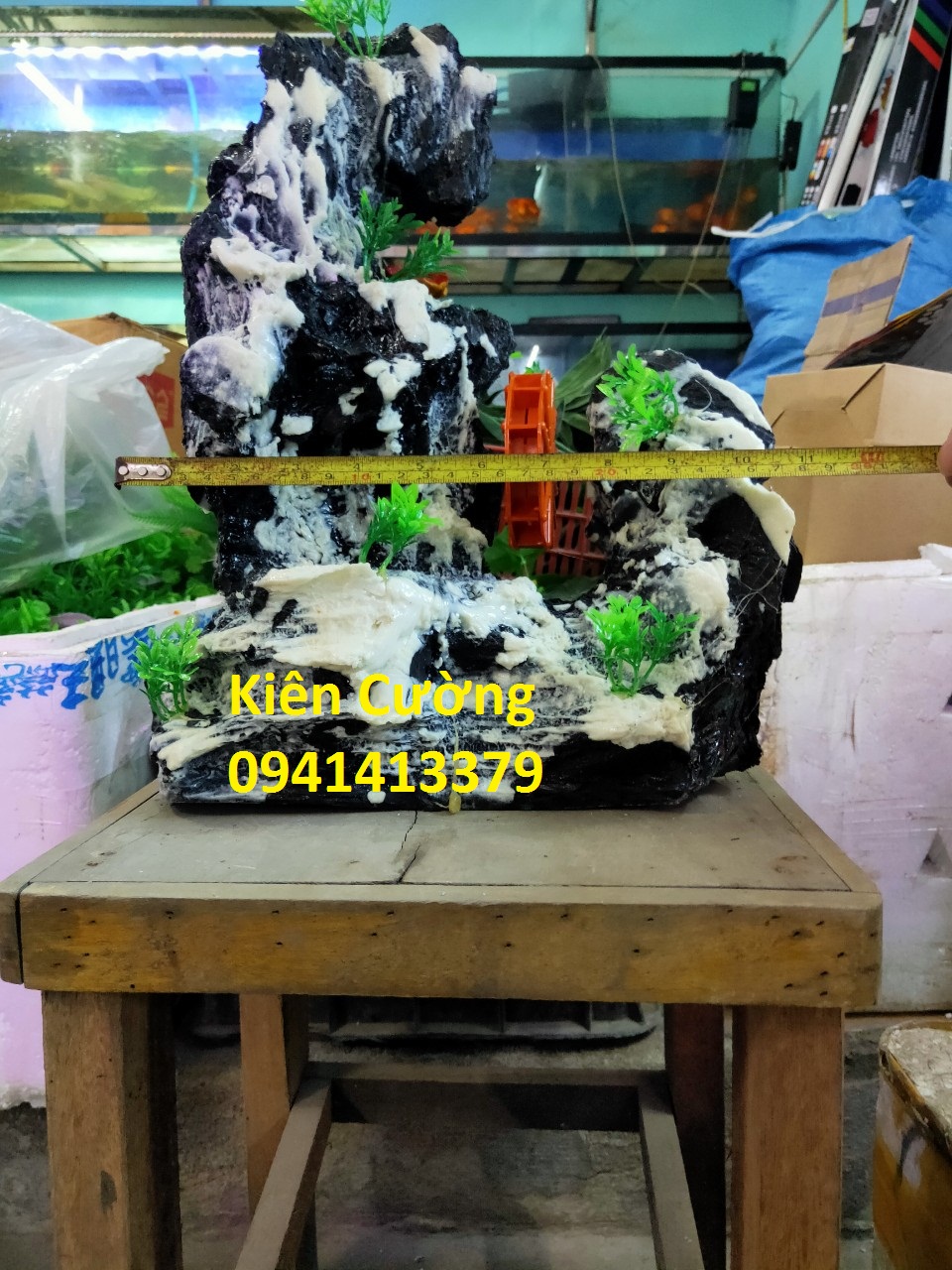 Mô Hình Núi - Hòn non Bộ - Trang Trí Bể cá (Mẫu 25)