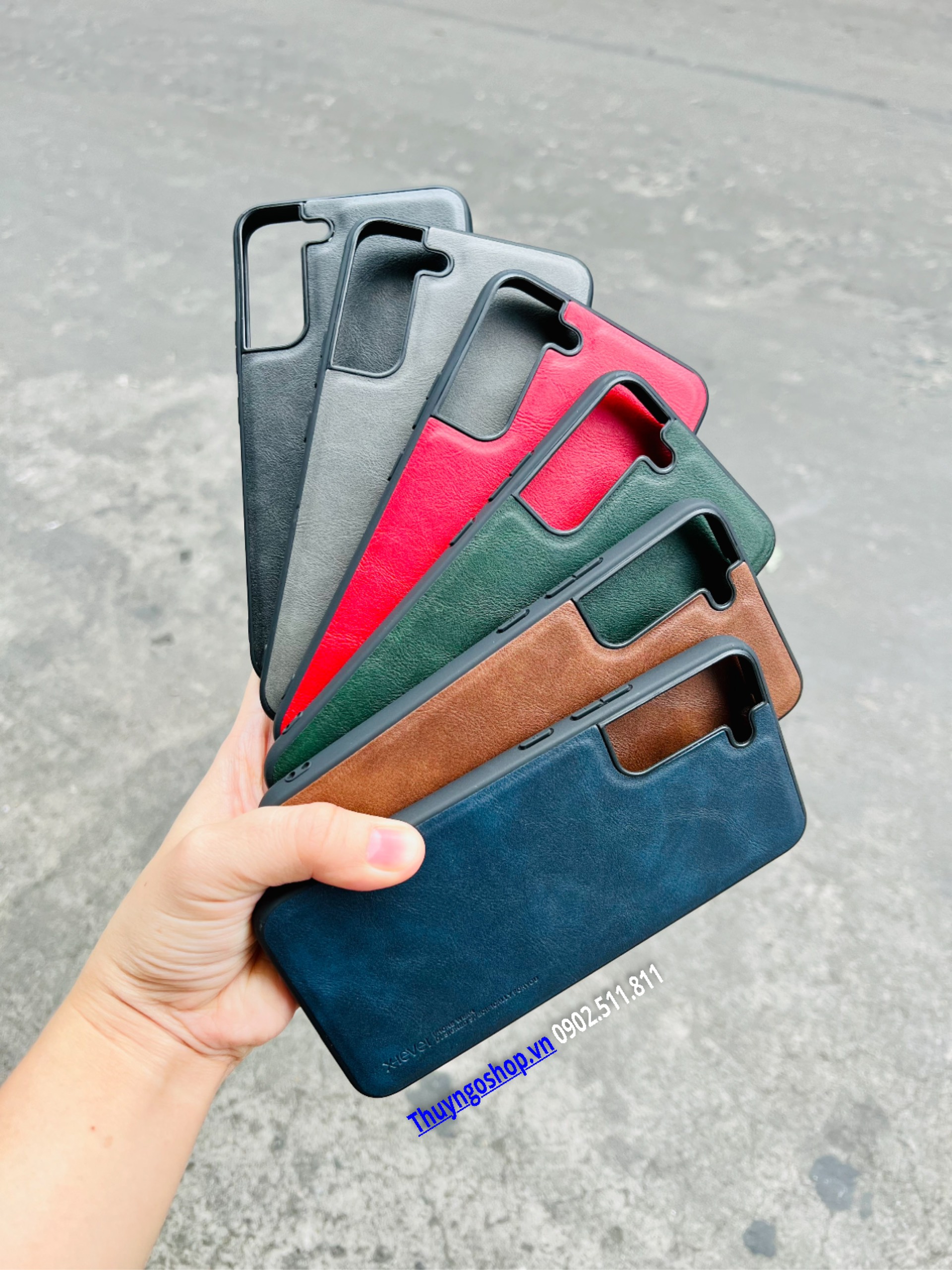 Thuyngoshop - Ốp lưng Da X-Level Samsung S22 Ultra - S22 Plus